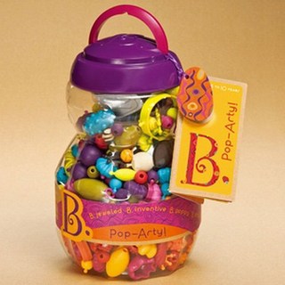 B.Toys 波普珠珠(500pcs) DIY串珠玩具組 激發創意 培養美感 手眼協調訓練, 1個