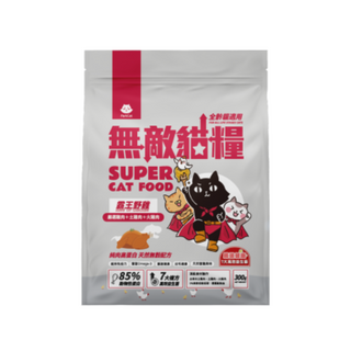 ParkCat 貓樂園 無敵貓糧 霸王野雞 全齡貓高蛋白無穀配方 300g, 1個