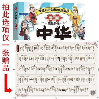 瀾錦書捨 漫畫中華文化1000問 正版語文常識中國傳統文化兒童國小生課外讀物, 歷史年表