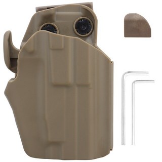 홀스터 전술 권총 오른손 홀더 케이스 사냥 장비 글록 러거 S W HK 왈터 PPQ P99 FNX, 당, 1개