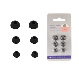 Google Pixel Buds 耳塞 耳機套, 黑色,PIXEL BUDS PRO 2, 1個