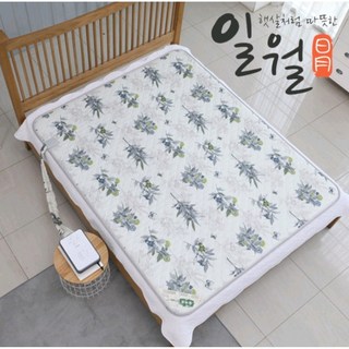 [BEST] 일월 숲속애 온수매트 미국UL안전인증 KC인증 유해물질 테스트 전자파 분리난방 절전형 11중 안전테스트 KC안전인증 쾌속난방, 싱글(100*200)