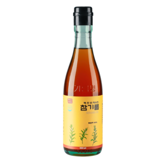 해든마루 저온압착 참기름 통참깨, 300ml, 1개