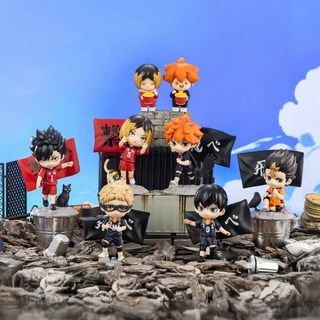 排球少年Q版公仔模型，精緻可愛，多款角色可選，收藏擺設皆宜, 1個