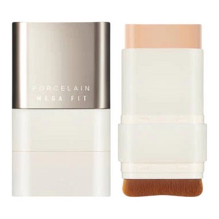 CHOSUNGAH 曹成雅 升級雙頭粉底棒 (無暇絲絨/陶瓷光澤) 雙效合一，持久服貼，打造精緻無瑕底妝, (白色)02W HONEY BEIGE_明亮自然, 1個