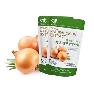 옥반식품 무농약 양파로 만든 친환경양파즙, 100ml, 60개