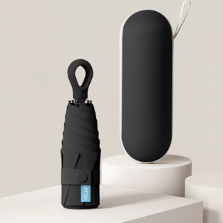 하니모아 초경량 UV 자외선 차단 99.9% 고리형 5단 접이식 우산 양산