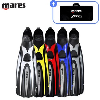 마레스 아반티 엑셀 핀대회 오리발 롱핀+오리발가방, 블루+오리발가방