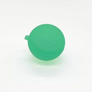 CHL 硅膠水球 游泳洗澡戲水玩樂道具 彩色水球 工廠現貨, 綠色（OPP袋裝）, 1個