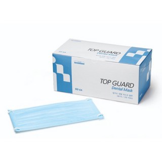 탑가드 덴탈마스크 블루 50매입 1통, 1개
