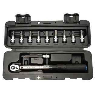 X-FREE【鑽石第二代】12套件 扭力扳手 高精度預置式 2-20N.M 扭力板手, 1個