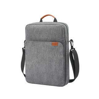 주니로와 초경량 휴대용 아이패드 파우치 노트북 태블릿 숄더 크로스 가방, 그레이