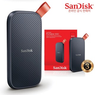 샌디스크 Portable SSD E30, 2TB, 블랙