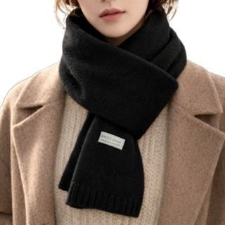 다모브 남녀공용 캐시미어 울 니트 목도리 머플러
