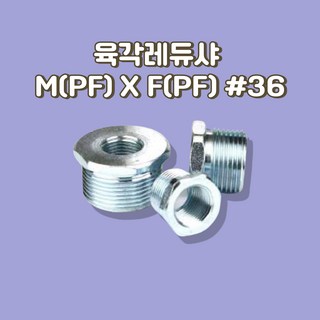 육각레듀샤 ADAPTER EAG M(PF)XF(PF) 36, 36/28, 1개