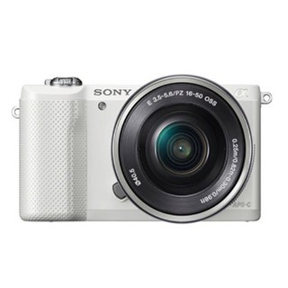 소니A5000 + 16~50mm OSS 렌즈킷 클릭, 화이트, 화이트