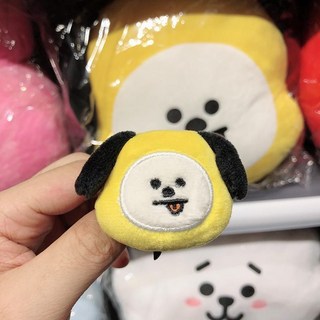 韓國BT21防彈少年團公仔髮圈髮繩，愛豆周邊穿衣百搭可愛賣萌髮飾, 1個, MANG