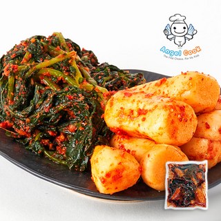 [엔젤쿡] 무배 깔끔한 남도의참맛 별미가 여수 돌산 갓김치 파김치 깍두기 알타리 총각김치 고들빼기 석박지 대파 갓물김치 동치미 깍치미 갓치미 대파피클, 3kg, 별미 알타리 3kg