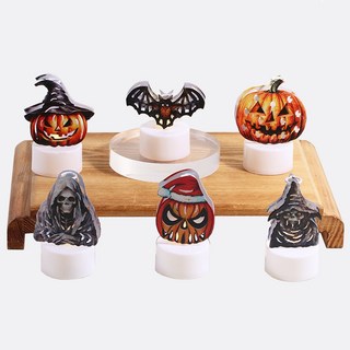 萬聖節裝飾燈 節慶派對裝飾, 骷髏死神, 1個