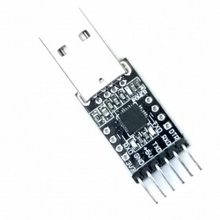 USB轉TTL CP2102晶片 USB轉串口下載模組 STC燒錄器 RS232 UART刷機板, 1個