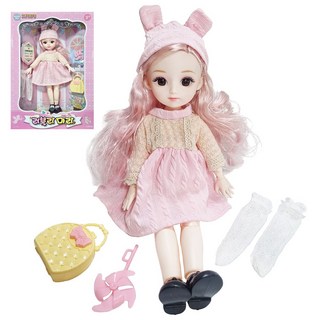 세계유통 러블리마리 (핑크래빗) 구체관절인형, 1개