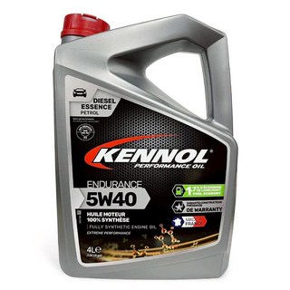 KENNOL Endurance 5W40 全合成引擎機油 提升引擎性能、延長使用壽命, 1個, 4L