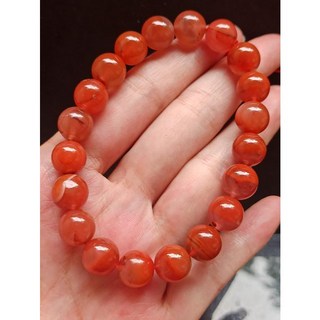 纏絲南紅瑪瑙手鍊 冰料 手串