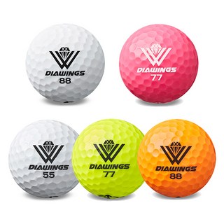 다이아윙스 고반발 비거리 전용 장타 골프공 2피스 42.7mm M5, 화이트, 1개입, 20개