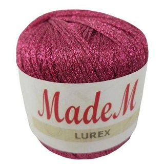 여름모자뜨기 종이실 라피아실 Madem Lurex Yarn 25gr160mt 스레드 공예 레이스 핸드 뜨개질 크로셰 밝은 브릴런트 스파클 소프트 크로스 스티치 테이프 메탈릭 뜨개, 1개, 5) 16