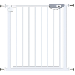 KIDS PARK 兒童安全門欄 高76cm 寬65-74cm 白色 寶寶安全防護