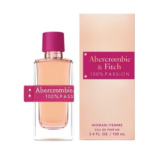 Yisa頤莎 Abercrombie & Fitch 百分百熱情女性淡香精，清新花果香調，持久留香，展現自信魅力, 1個, 100ml