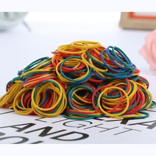 지오보드 고무줄 색깔 칼라 약100개 과학실험 실험