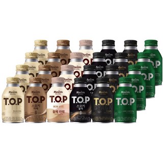 티오피 캔커피 6종세트(라떼+스모키라떼+돌체라떼+스위트+스모키블랙+블랙), 24개, 275ml