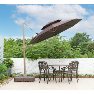 올굿 원형파라솔 대형 3M 팔각 전원주택 테라스, 시애틀, 레드