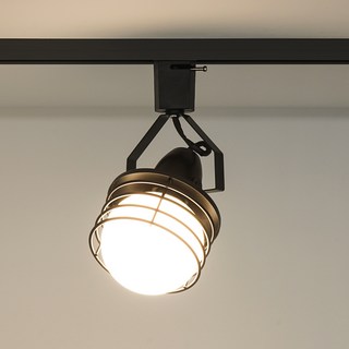 빈 레일 조명 등기구 레일등 인테리어 카페, 블랙, 1개