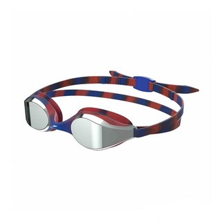 SPEEDO 兒童運動泳鏡 鏡面 Hyper Flyer 藍/紅/灰, 1個