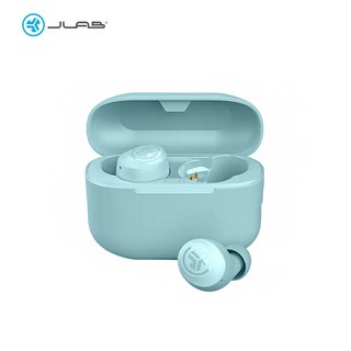 【JLab】Go Pop 真無線藍牙耳機 台灣公司貨 IPX4防水 小巧入耳, 淺天藍