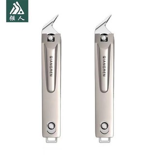 有貨 強人大號斜邊指甲刀 甲溝炎專用斜口指甲鉗 修腳指甲剪 大號指甲刀, 1個, 2個大號指甲剪【斜口】