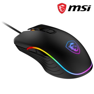 MSI FORGE GM300 유선 마우스, MSI FORGE GM300 게이밍 마우스, 혼합색상