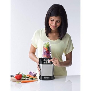 닌자 오토 IQ 1000W 블렌더 액세서리 교체 부품 BL482 호환 뚜껑 및 32OZ 흡착기 7 핀 블레이드