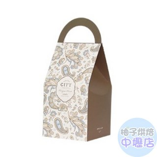 柚子烘焙材料 輕古典索菲亞房型提盒 10入/包, 1個