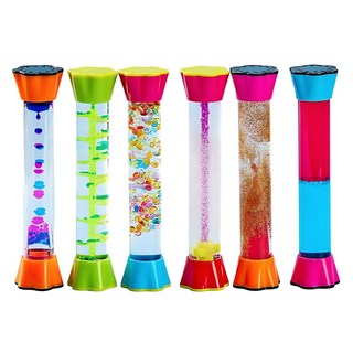 어린이센터 감정조절 정서안정용 오일타이머 6종 실험장비 학습교구 간단한실험, 1세트