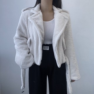 VANANA2 FW 獨特日常毛絨騎士外套