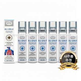 호주 네이쳐스탑 BLC 렁클렌져 렁케어 프로폴리스 스프레이, 6개, 30ml