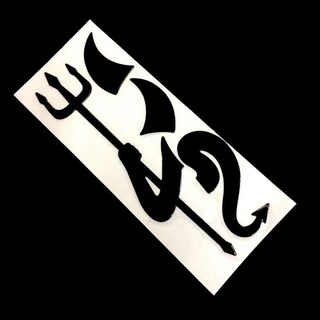 PVC 3D 악마 스타일 악마 스티커 멋진 악마 3D 자동차 스티커 자동 스타일링 로고 PVC 데칼 장식 자동차 스