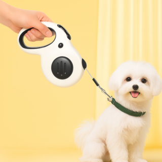 마음지음 줄꼬임방지 강아지 리드줄, 1개, 블랙