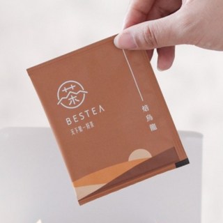 BESTEA 台灣高山茶 焙烏龍茶包 100入 大份量 SGS認證 平面茶包, 1個, 焙烏龍茶包,100包