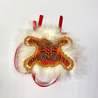 2寸虎爺衣/橘色/黃色/平虎衣/迷你虎爺衣/平繡/虎爺/神明衣