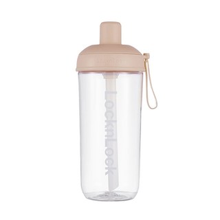LocknLock 輕巧隨行水杯，簡約時尚，安全無毒，密封防漏，耐熱耐冷，方便攜帶, 贈杯刷[Tritan]焦糖奶 700ml, 1個