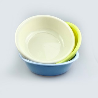 加厚北歐風洗臉盆 加大加厚多用塑料盆 學生宿舍家用洗腳盆, 檸檬黃, 1個